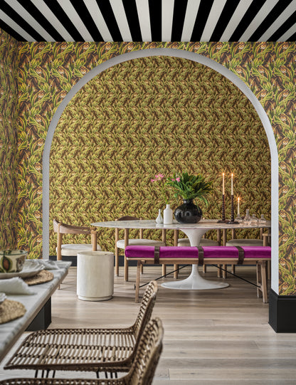 Cole and Son behang Cheetah Prowl Grass 129/8042 sfeerbeeld