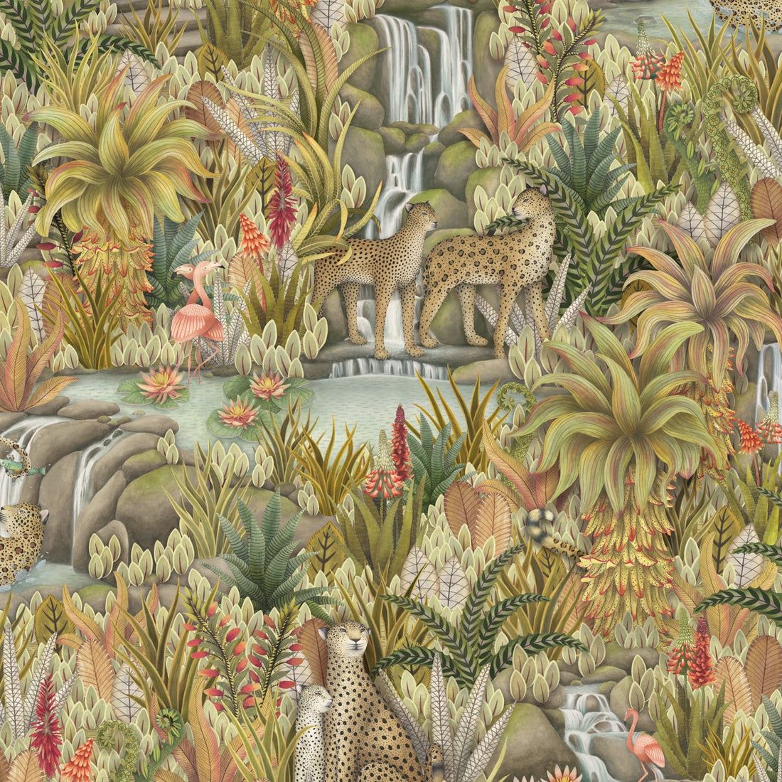 Cole and Son behang Injisuthi Stone &amp; Sand 129/9048