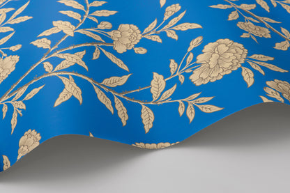 Cole and Son behang Roseberry Cobalt 127/3014 Classics Collection Vol.1 rol behang 