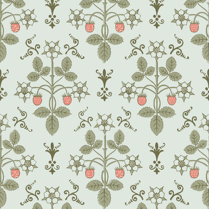 Cole &amp; Son behang Strawberry Duck Egg 127/2012 Classics Collection Vol.1 