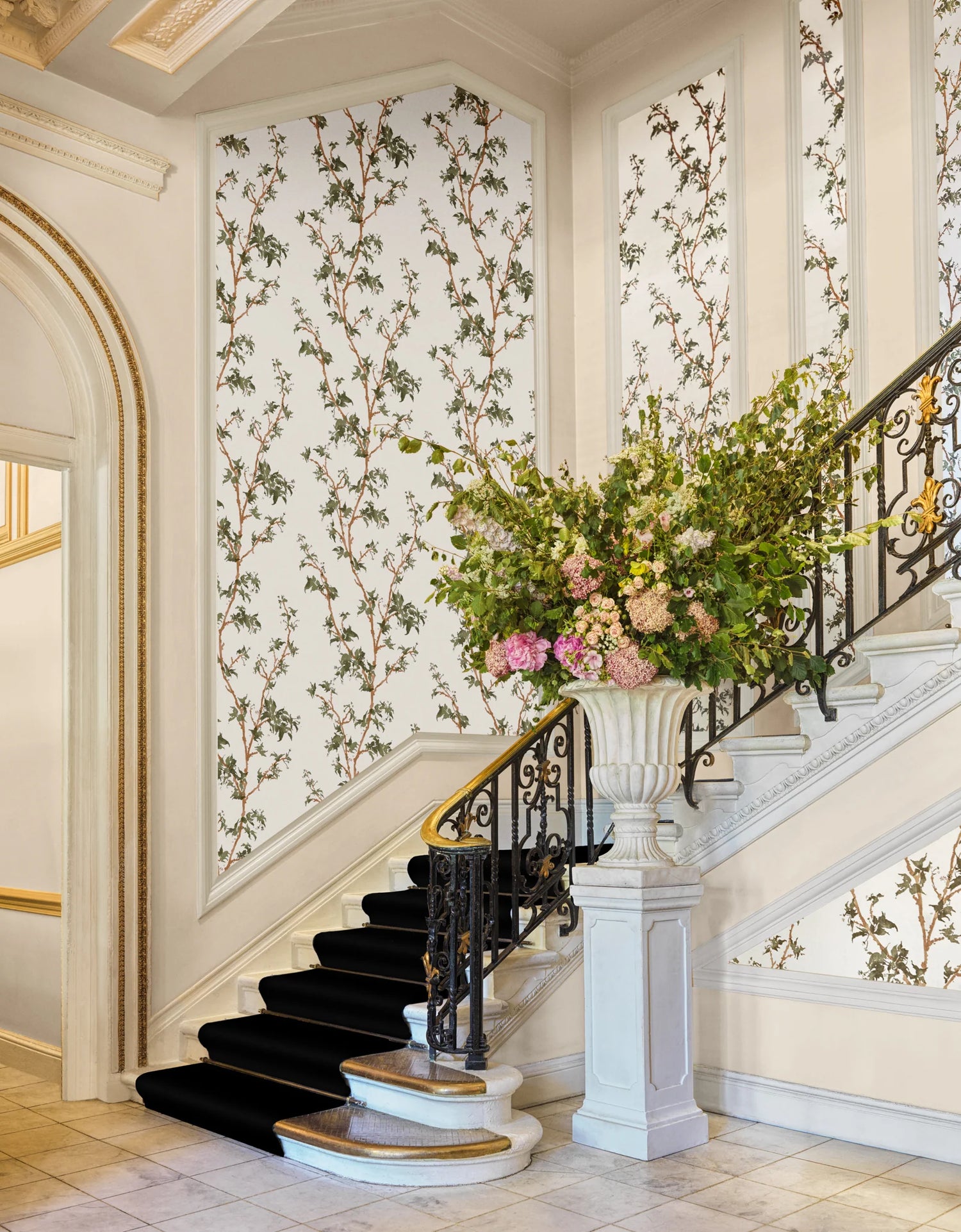 Cole and Son behang Chinese Branch Leaf Green 128/3013