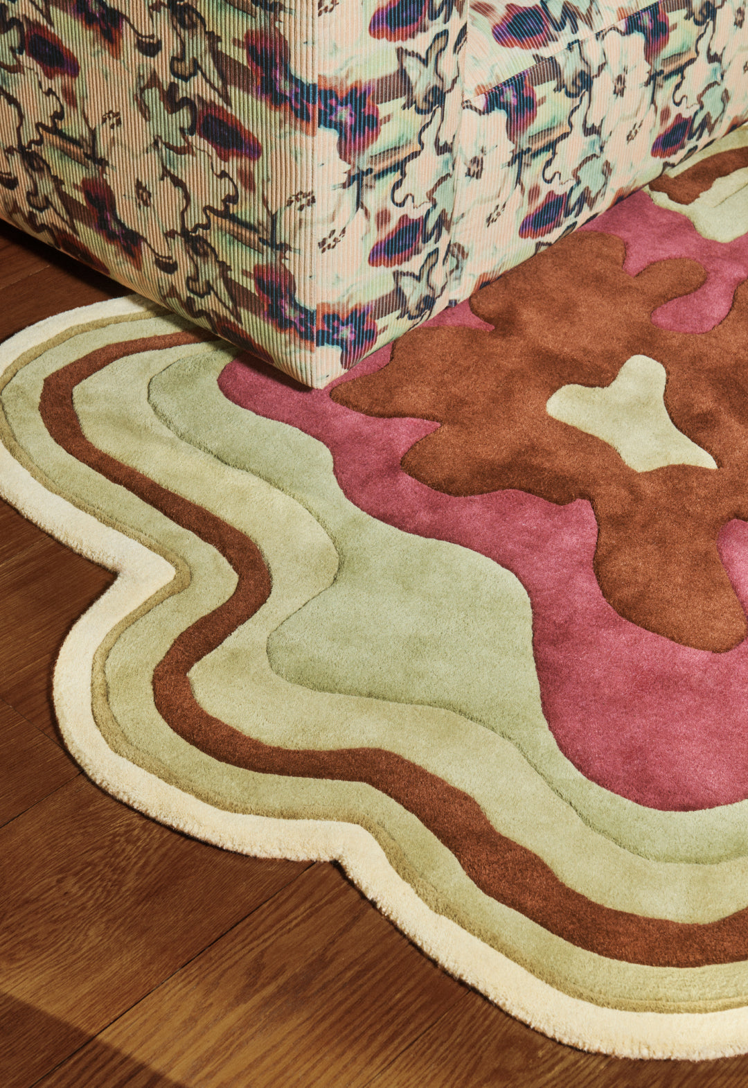 Layered Collina Strada Petal Olive Plum sfeerbeeld