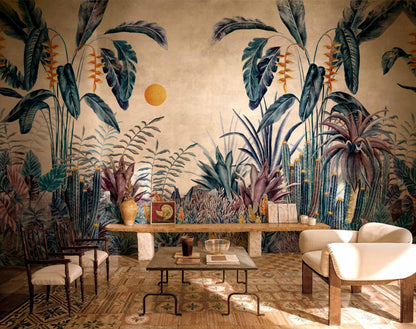 Coordonné Behang Aduanero Índigo C00051