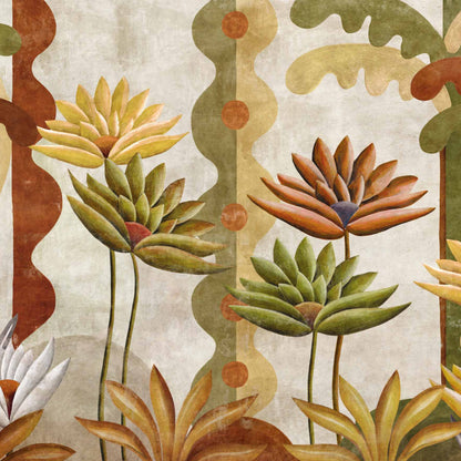 Coordonné Behang Ágaves Cactus C00049