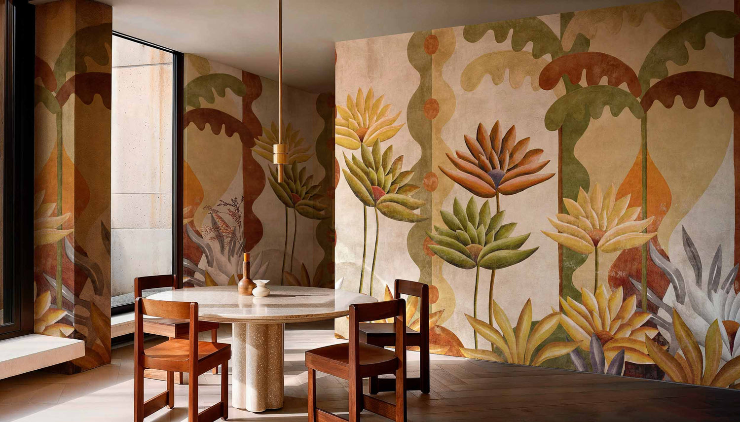 Coordonné Behang Ágaves Cactus C00049