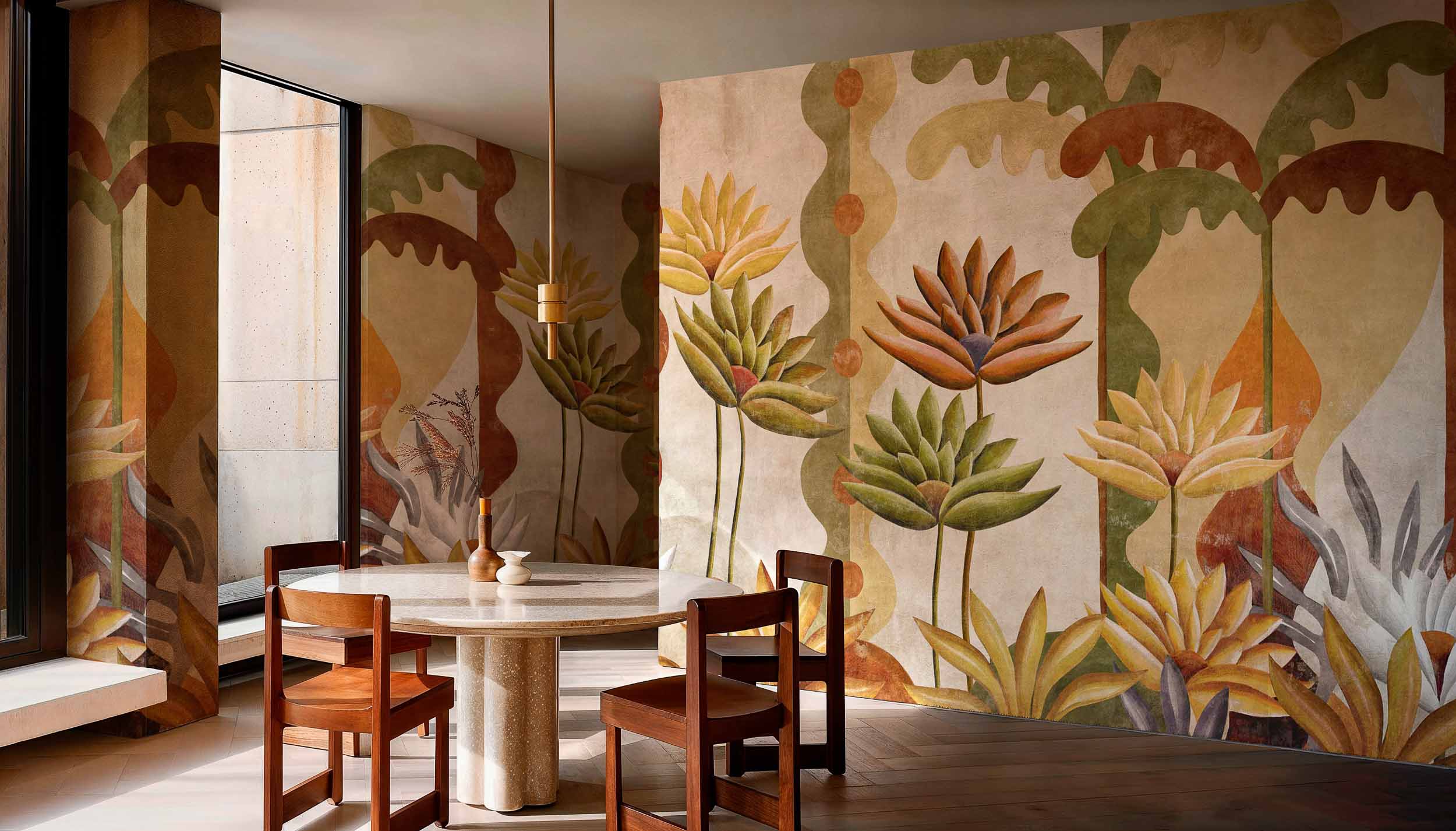 Coordonné Behang Ágaves Cactus C00049