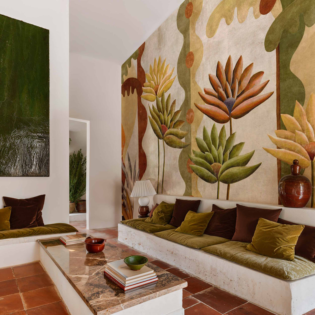 Coordonné Behang Ágaves Cactus C00049