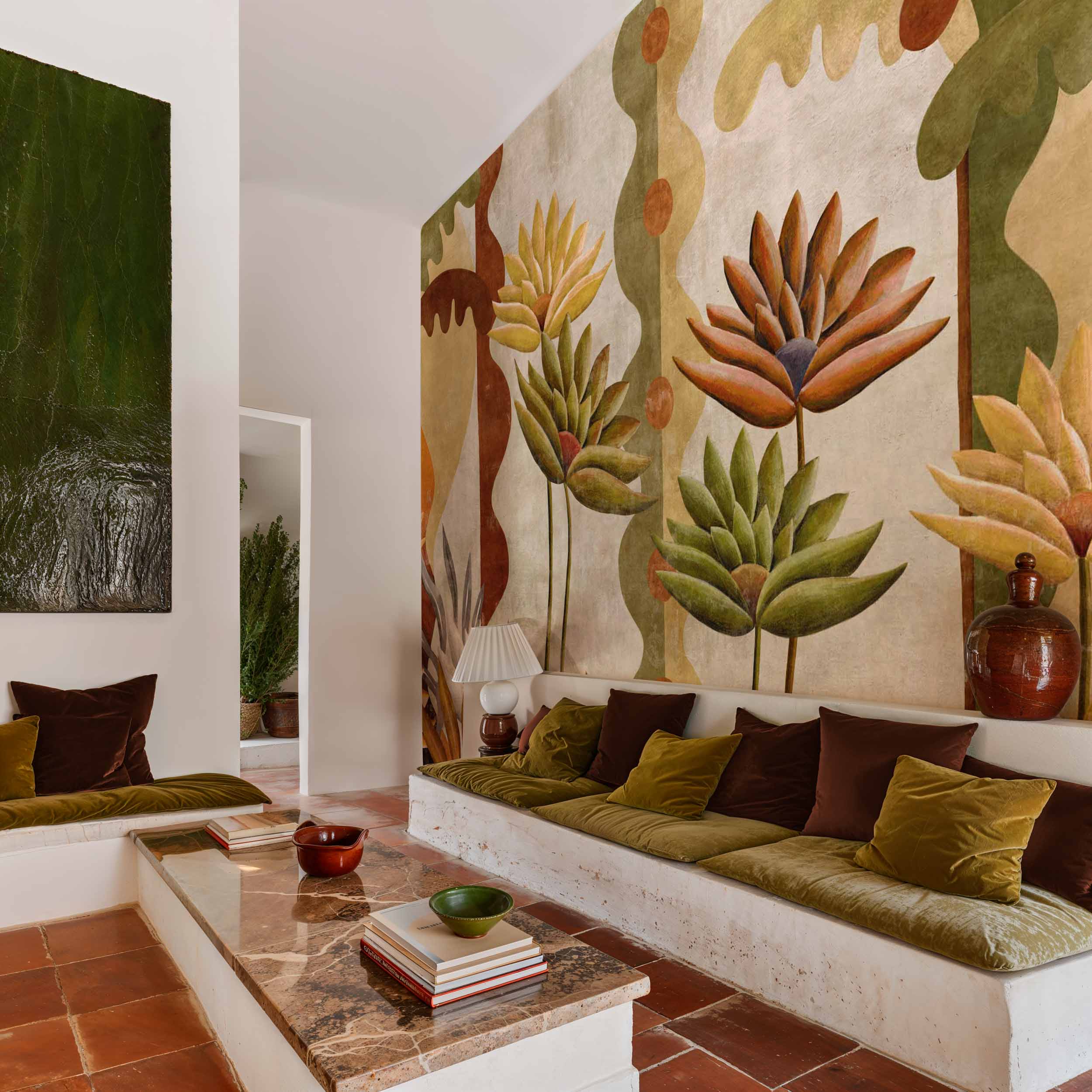 Coordonné Behang Ágaves Cactus C00049