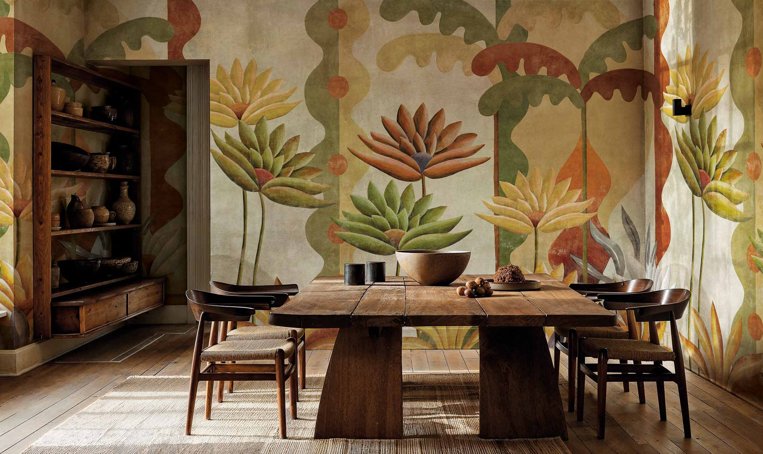 Coordonné Behang Ágaves Cactus C00049