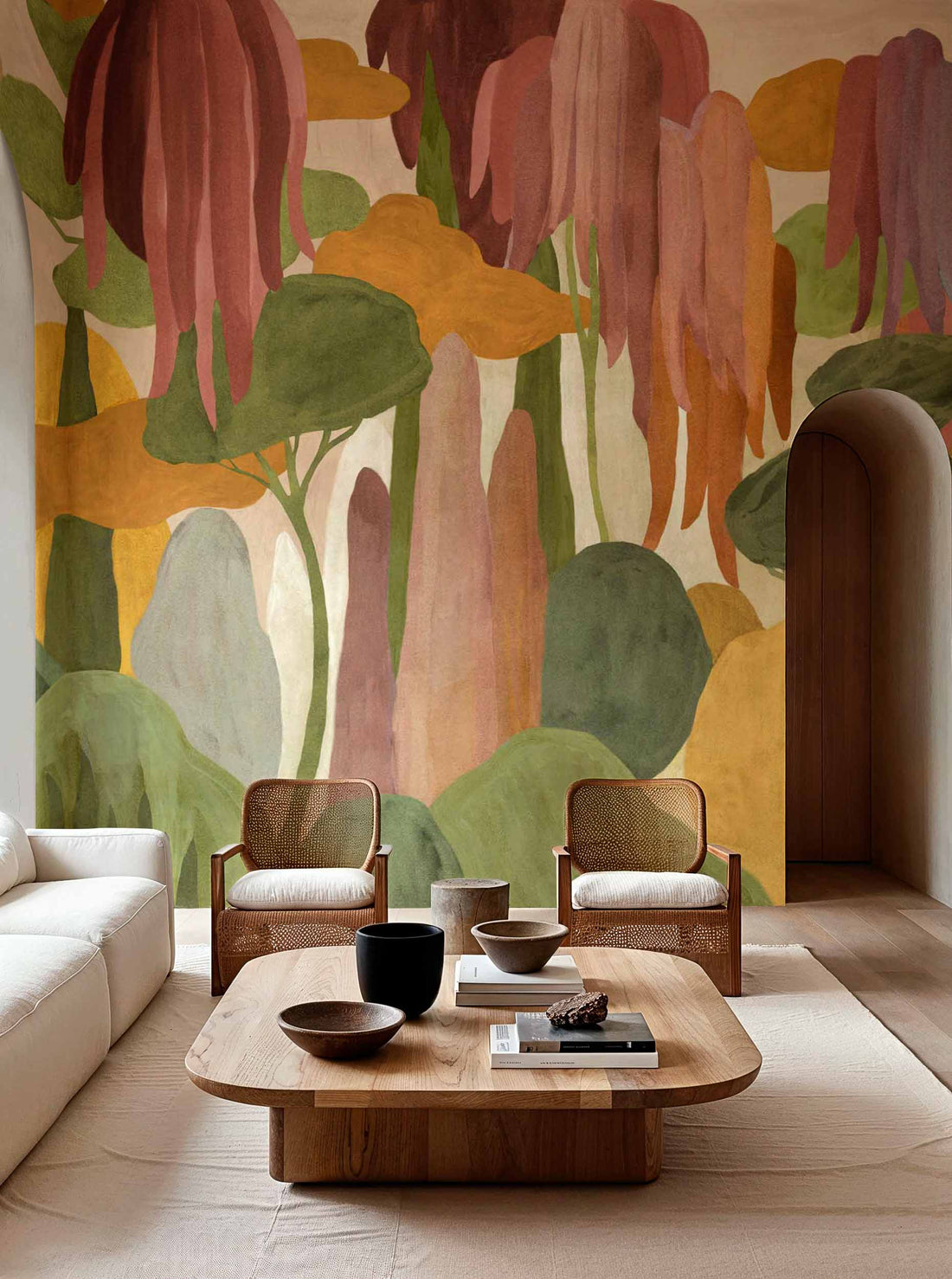 Coordonné Behang Camécuaro Cactus C00053