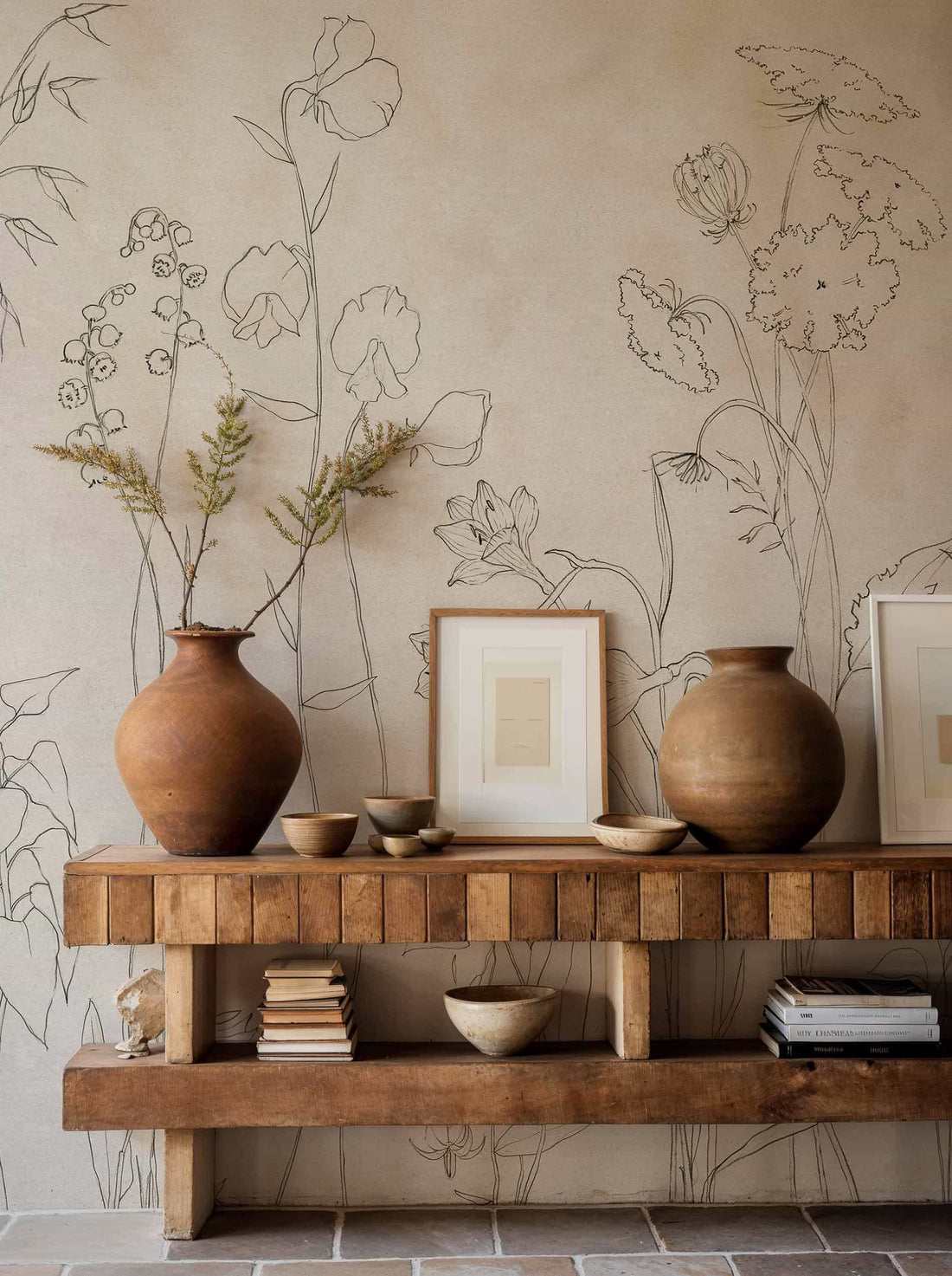 Coordonné Behang Countryside Ink B00365