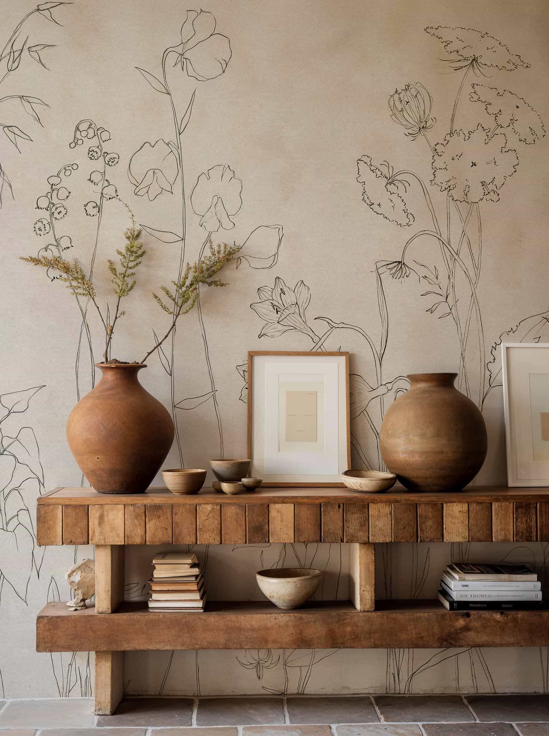 Coordonné Behang Countryside Ink B00365