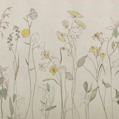 Coordonné Behang Countryside Yellow B00364