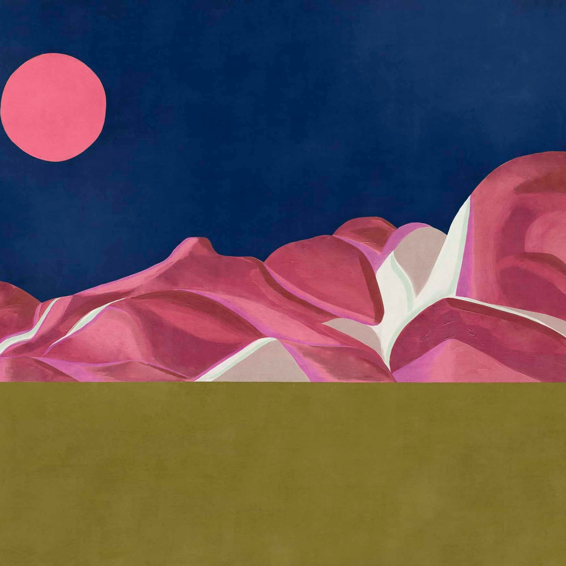 Coordonné Behang Escapada Cobalt C00152