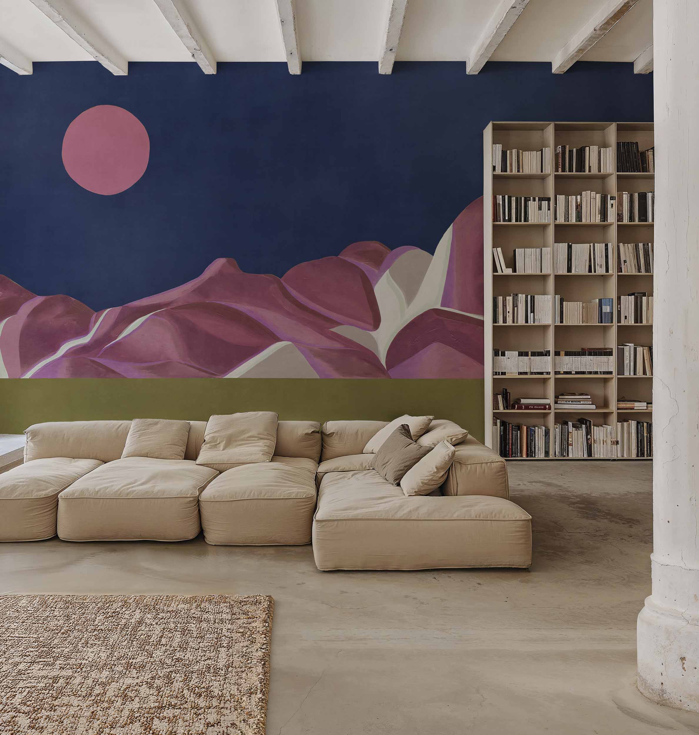 Coordonné Behang Escapada Cobalt C00152