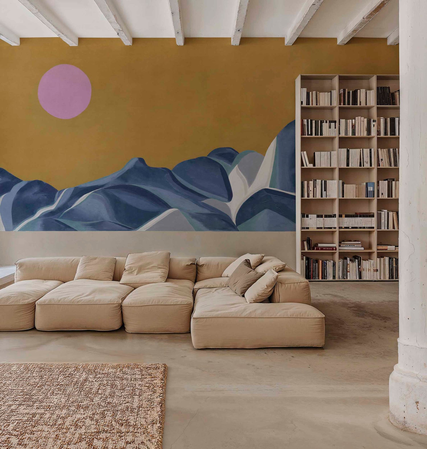 Coordonné Behang Escapada Golden C00153