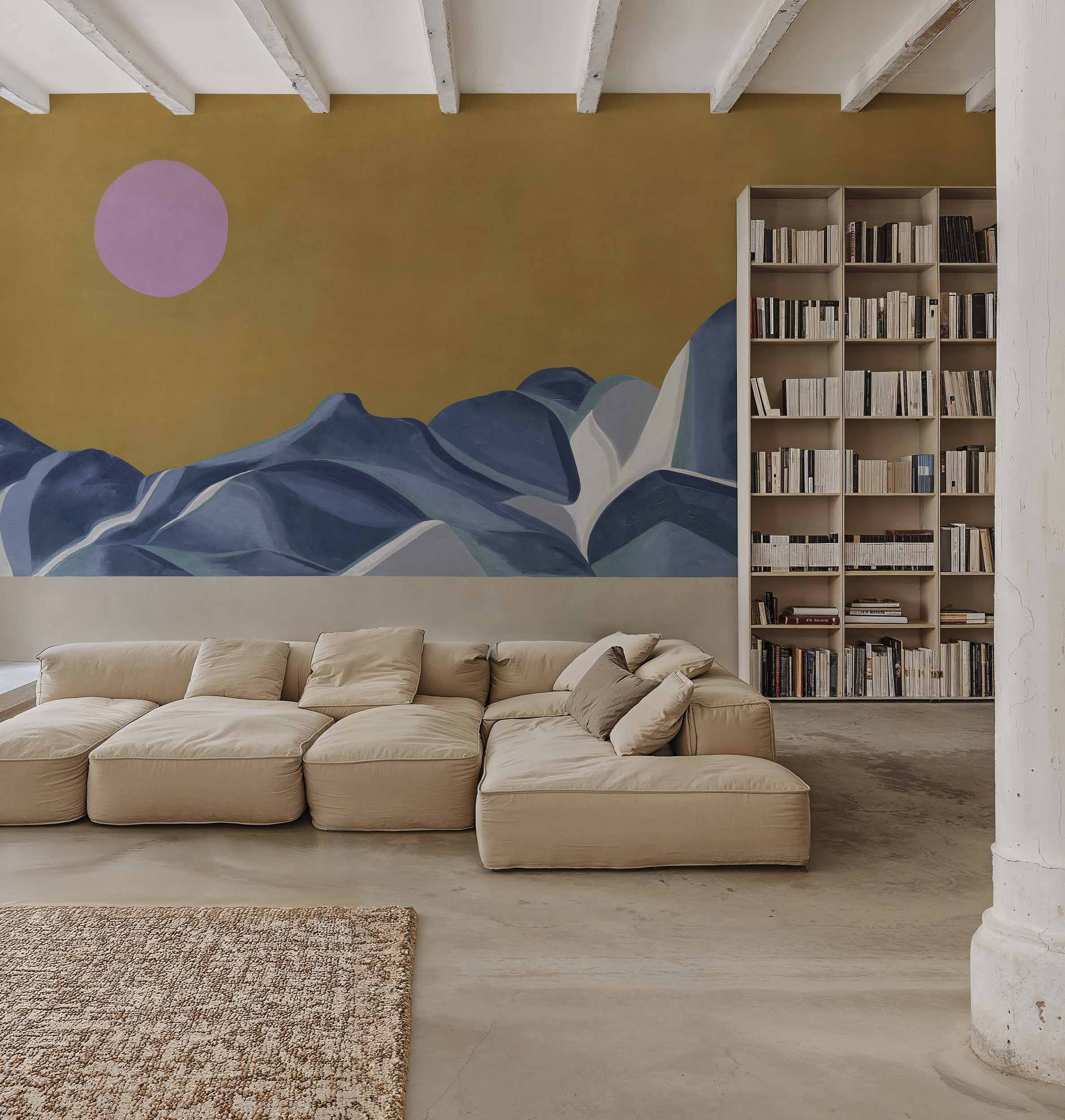 Coordonné Behang Escapada Golden C00153