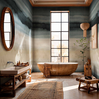 Coordonné Behang Gaban Índigo C00057