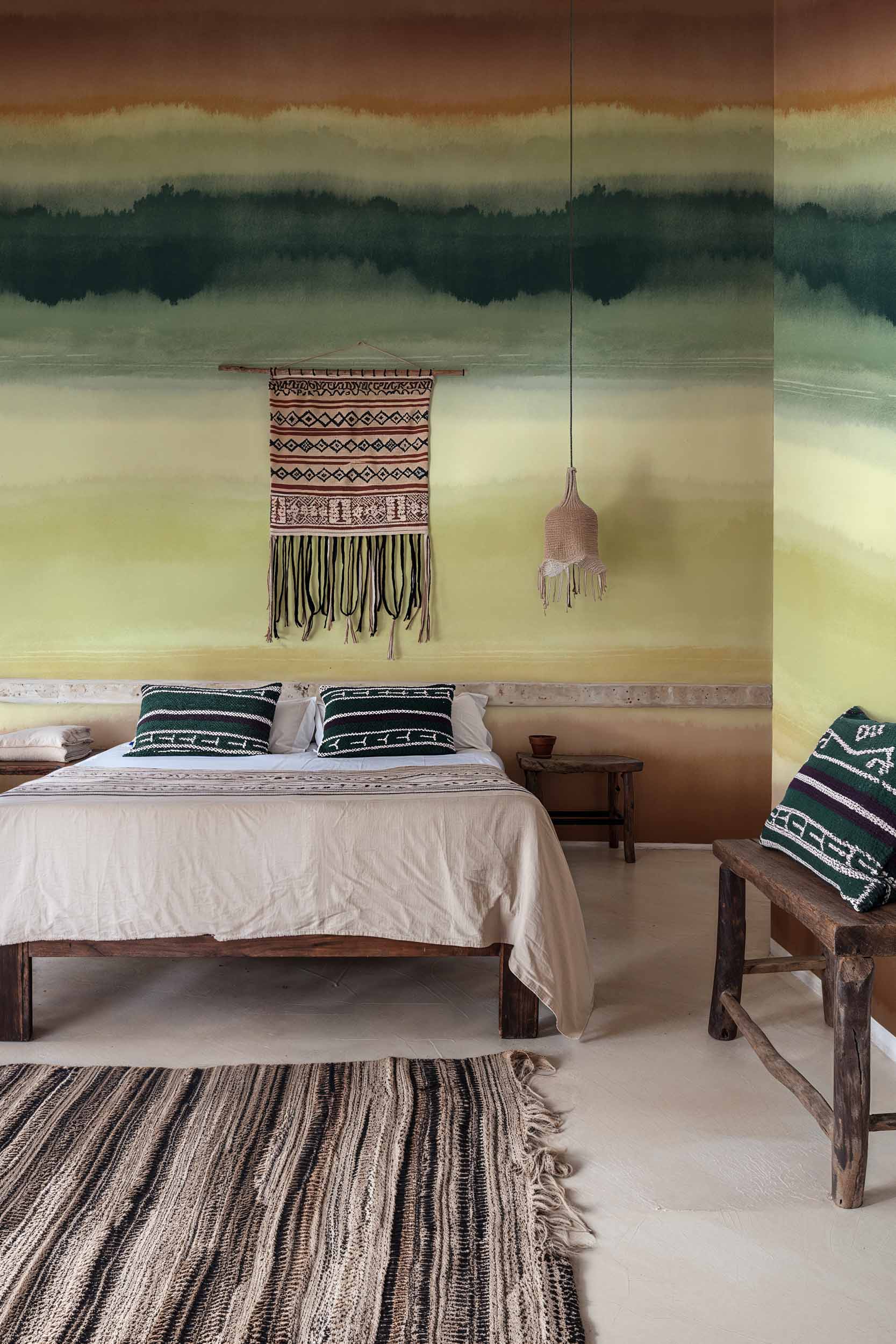 Coordonné Behang Gaban Terracota C00060