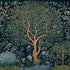 Coordonné Behang Varanasi Tree Onyx D00154