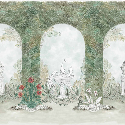 Coordonné behang Alcazar Celadon YSP0635