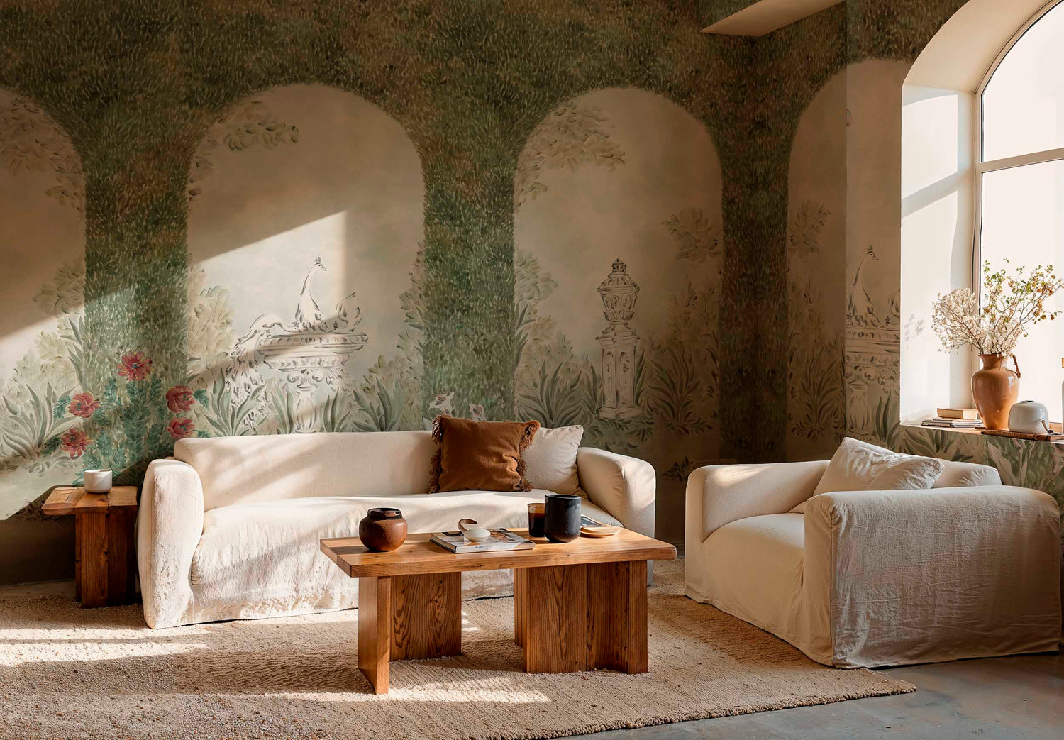 Coordonné behang Alcazar Celadon YSP0635