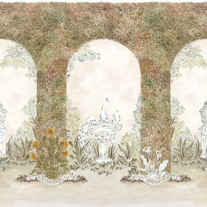 Coordonné behang Alcazar Ocre YSP0638