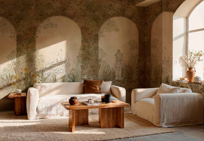 Coordonné behang Alcazar Ocre YSP0638
