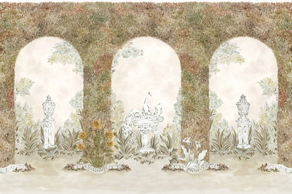 Coordonné behang Alcazar Ocre YSP0638
