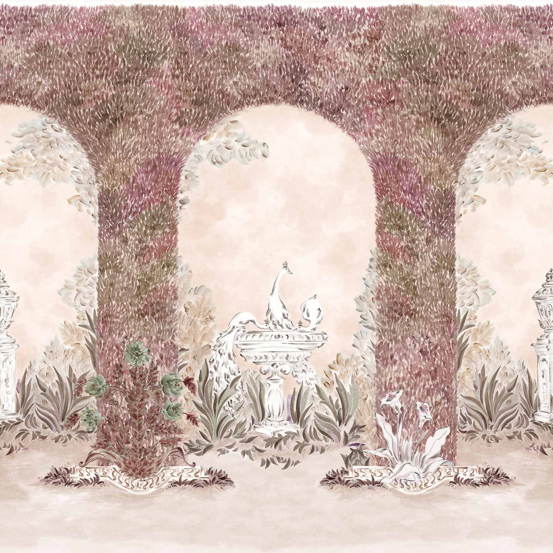 Coordonné behang Alcazar Rosado YSP0637