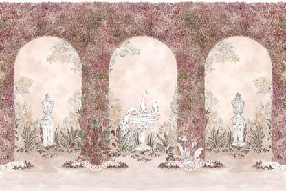 Coordonné behang Alcazar Rosado YSP0637