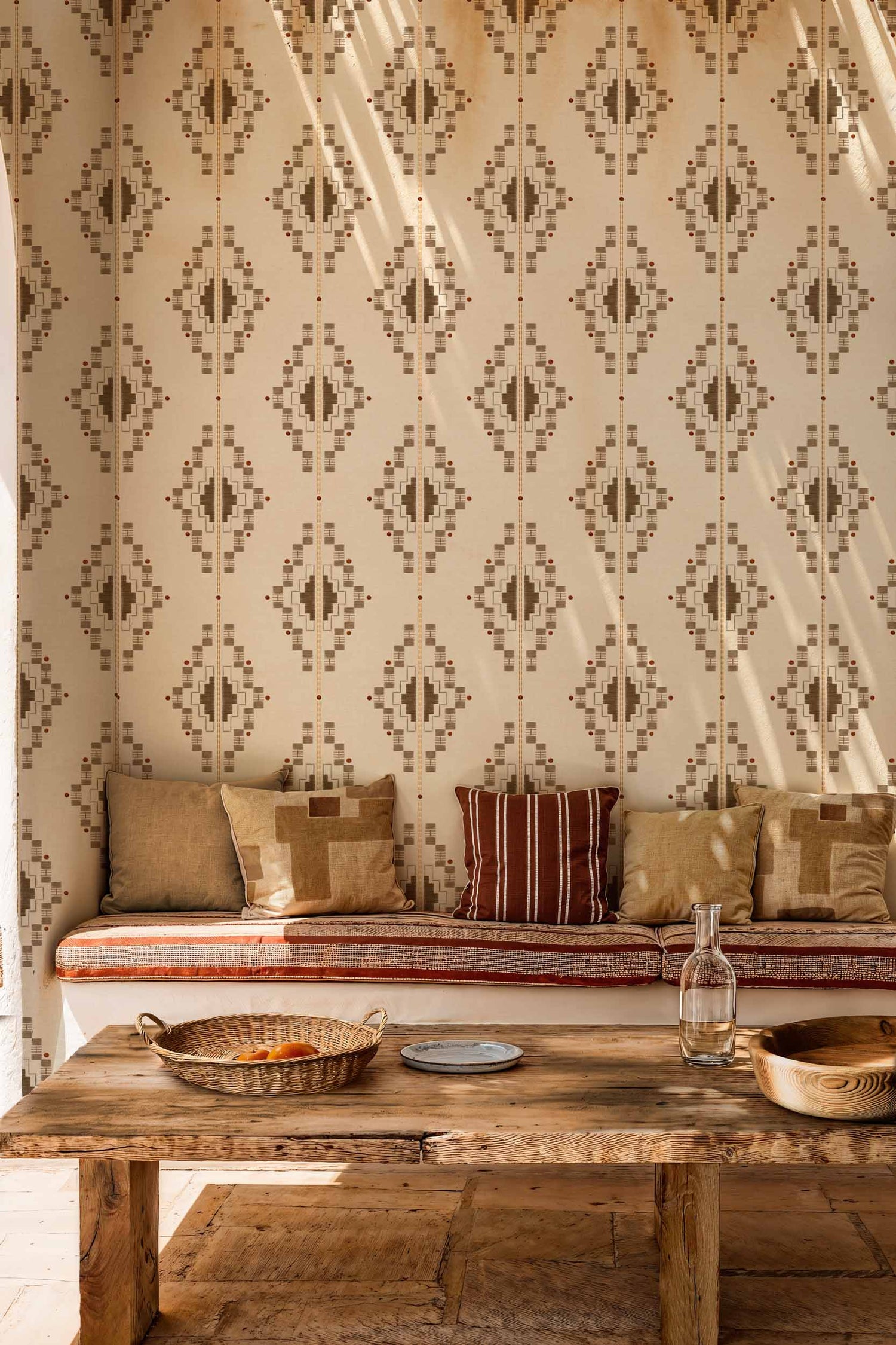 Coordonné behang Andes Arena C00030