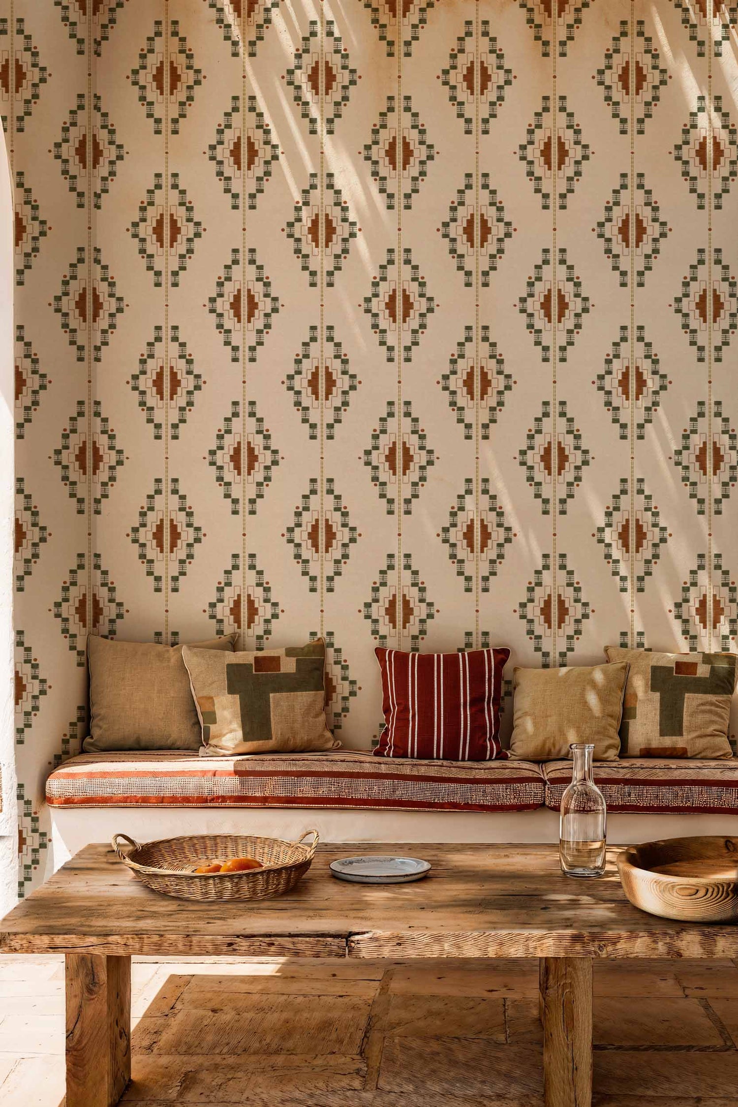 Coordonné behang Andes Cactus C00028