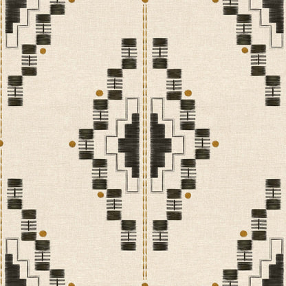 Coordonné behang Andes Carbón C00029