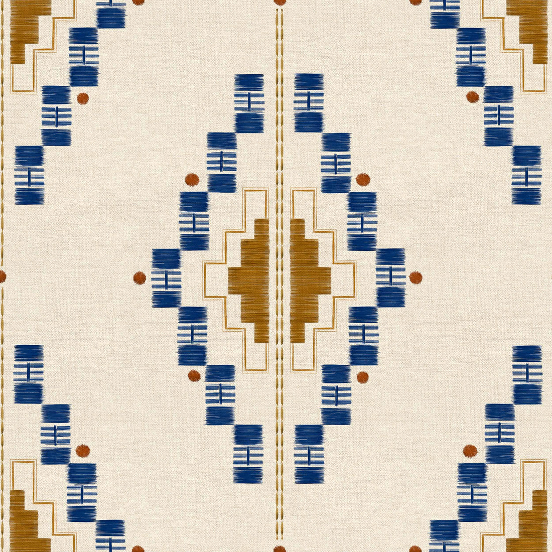 Coordonné behang Andes Índigo C00027