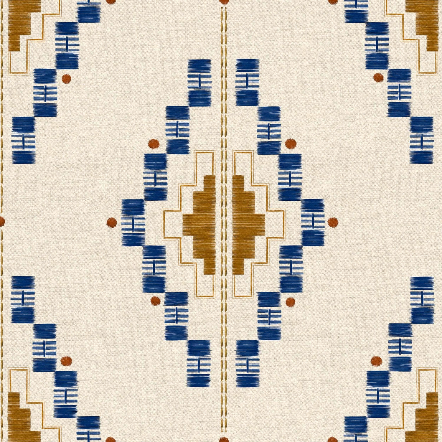 Coordonné behang Andes Índigo C00027