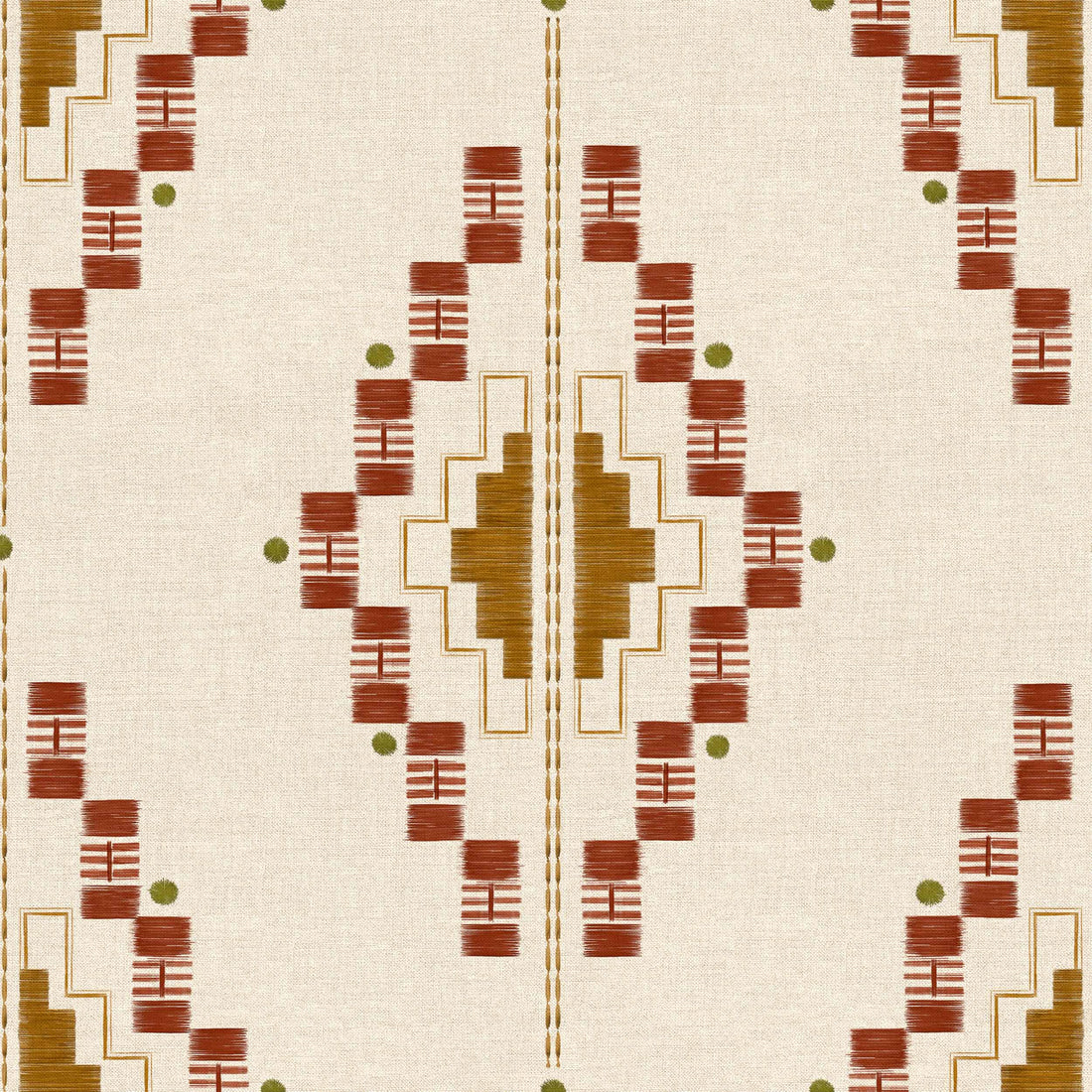 Coordonné behang Andes Terracota C00026