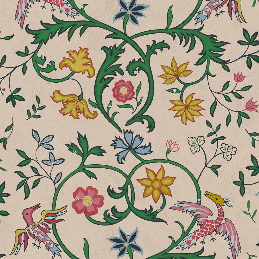 Coordonné behang Antwerp Damask Stone D00141