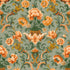 Coordonné behang Aranjuez Damask Sage D00131