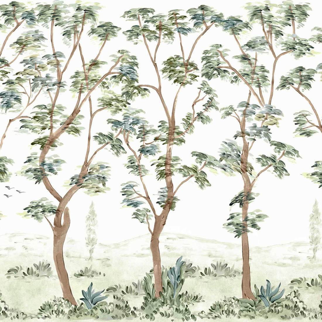 Coordonné behang Cartuja Celadon YSP0644