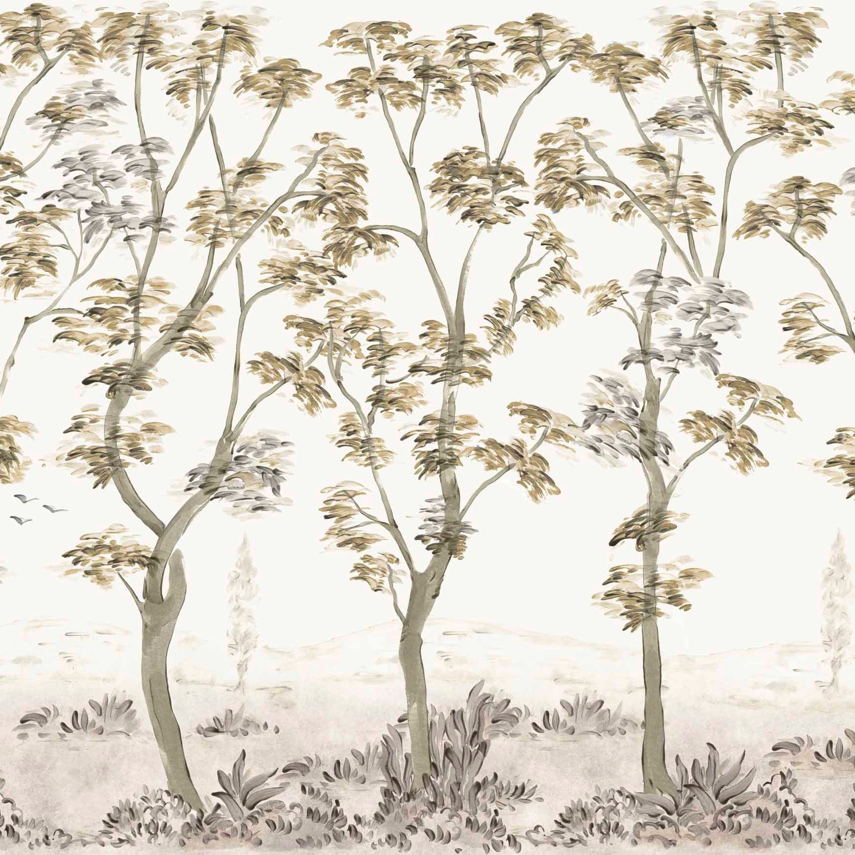 Coordonné behang Cartuja Ocre YSP0646