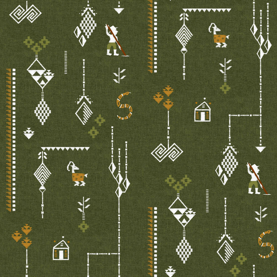 Coordonné behang Criollo Cactus C00023