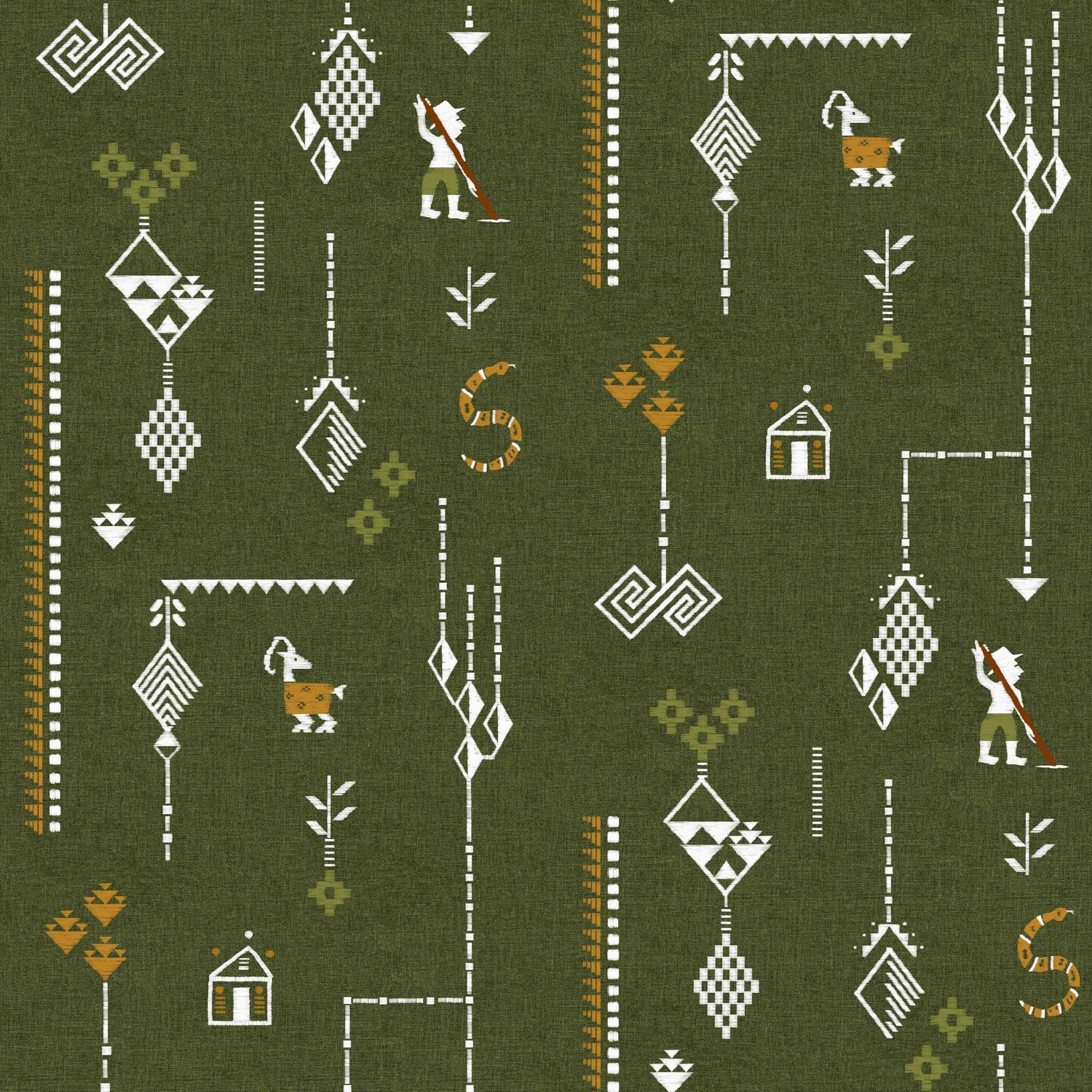 Coordonné behang Criollo Cactus C00023