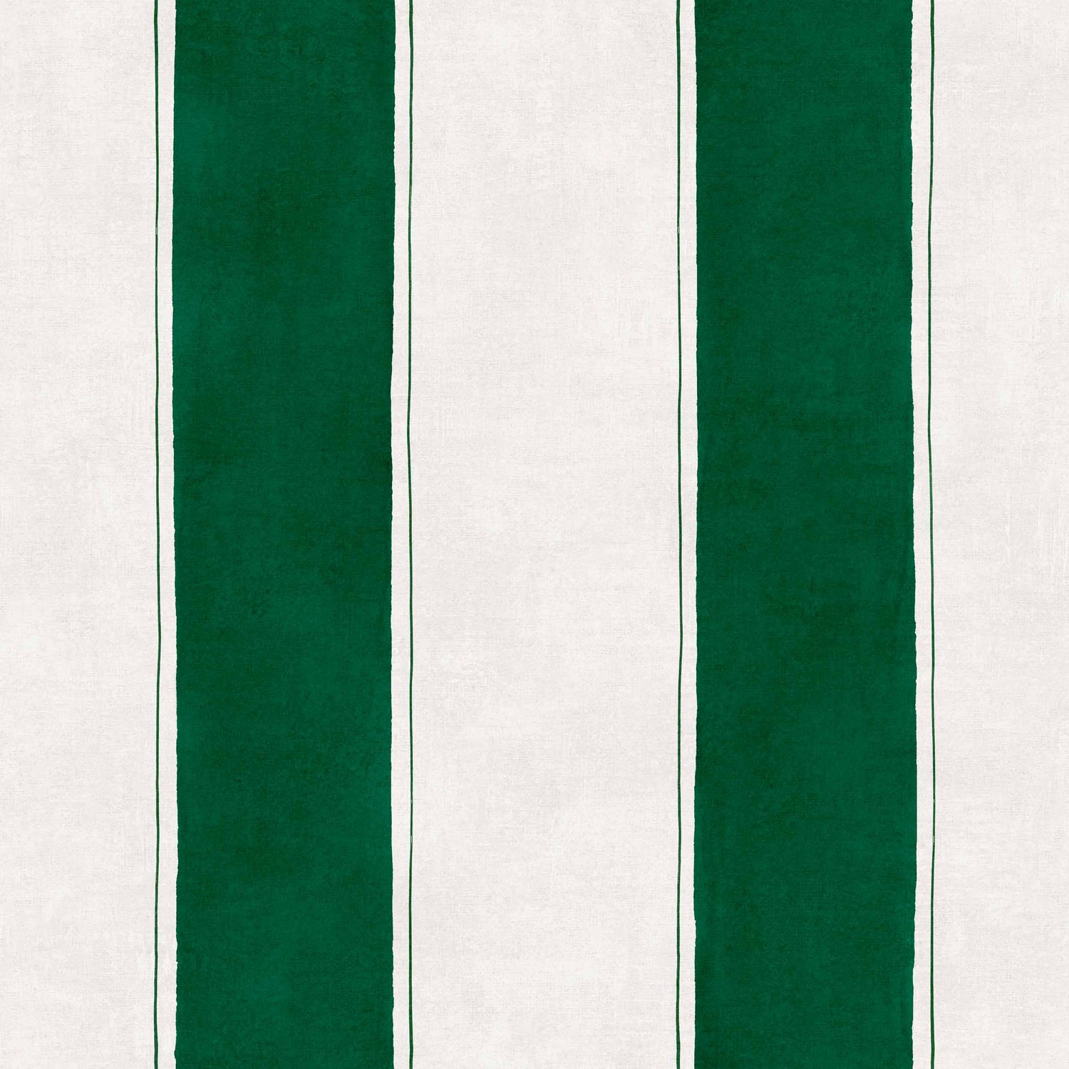 Coordonné behang Florentine Stripe Emerald D00118