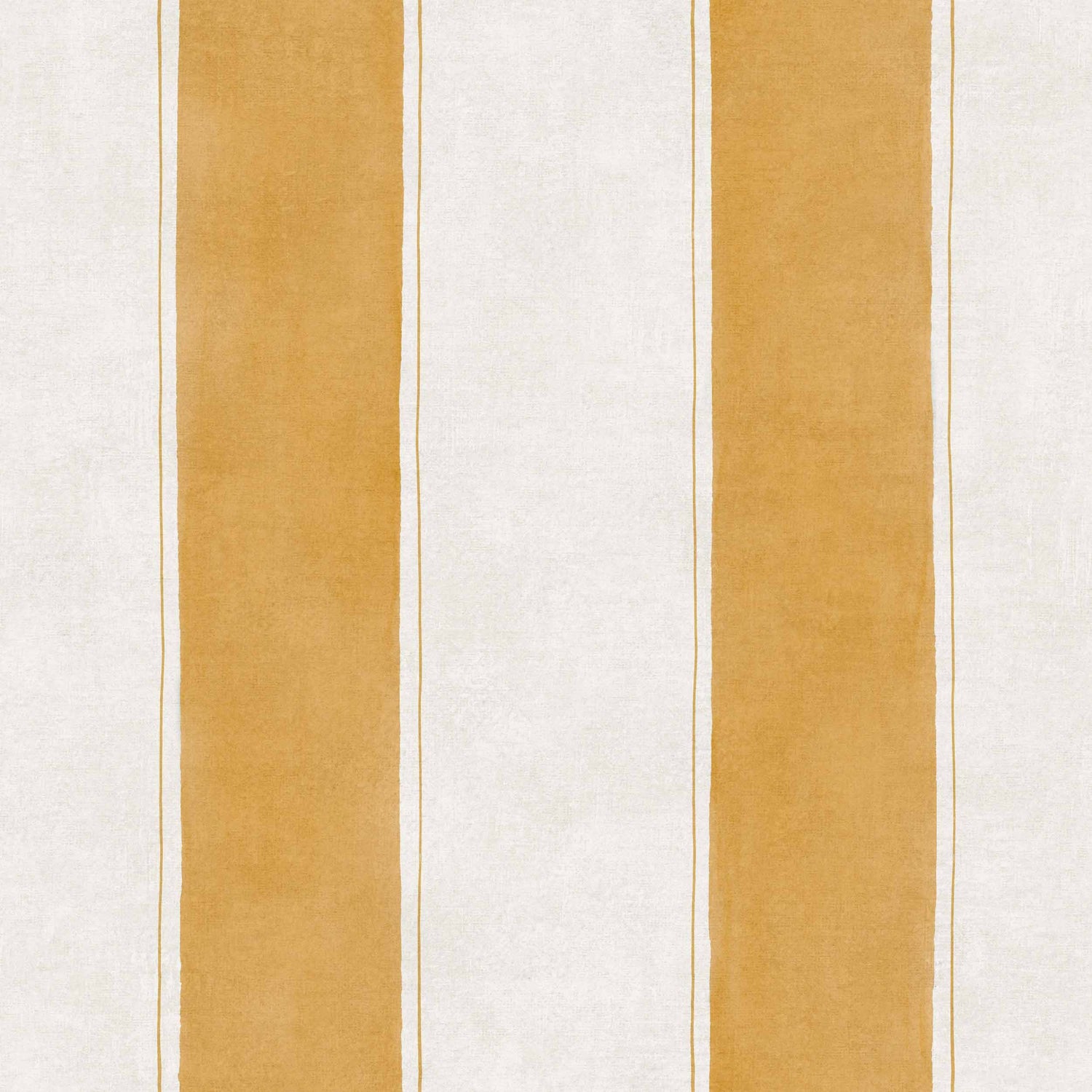 Coordonné behang Florentine Stripe Mustard D00117
