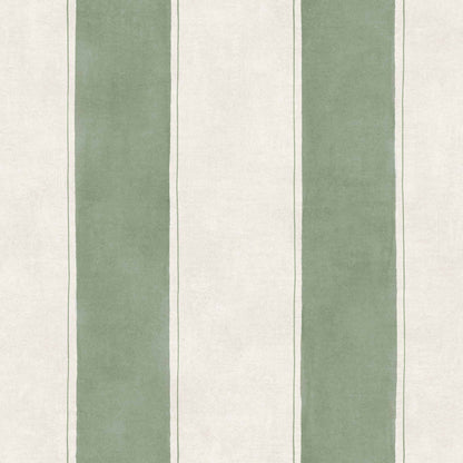 Coordonné behang Florentine Stripe Sage D00113