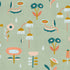 Coordonné behang Lush Mint D00344