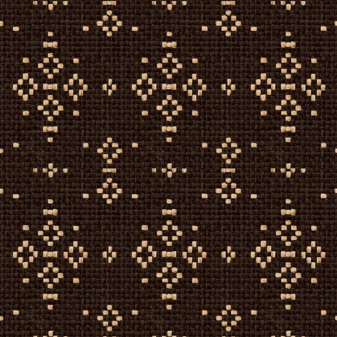 Coordonné behang Mazahua Carbón C00014