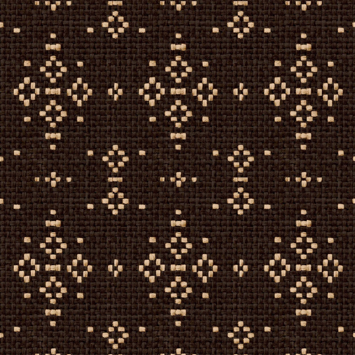 Coordonné behang Mazahua Carbón C00014