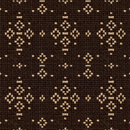 Coordonné behang Mazahua Carbón C00014